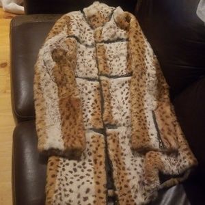 Arden b luxe fur coat L